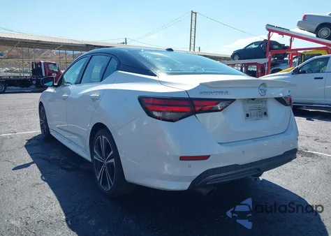 2021 Nissan Sentra Sr Xtronic Cvt z USA, uszkodzony, nr VIN 3N1AB8DV7MY258310